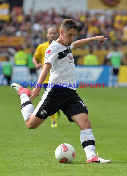 5. Spieltag 2. Bundesliga SV 1916 Sandhausen - SG Dynamo Dresden (© Kraichgausport / Loerz)